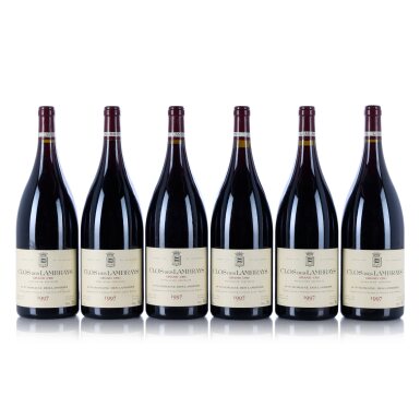 View full screen - View 1 of Lot 640. Clos des Lambrays 1997 Domaine des Lambrays (12 MAG).