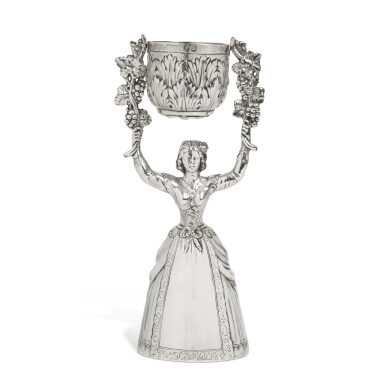 View full screen - View 1 of Lot 274. A William IV Silver Wager Cup, Joseph & John Angell, London, 1834.