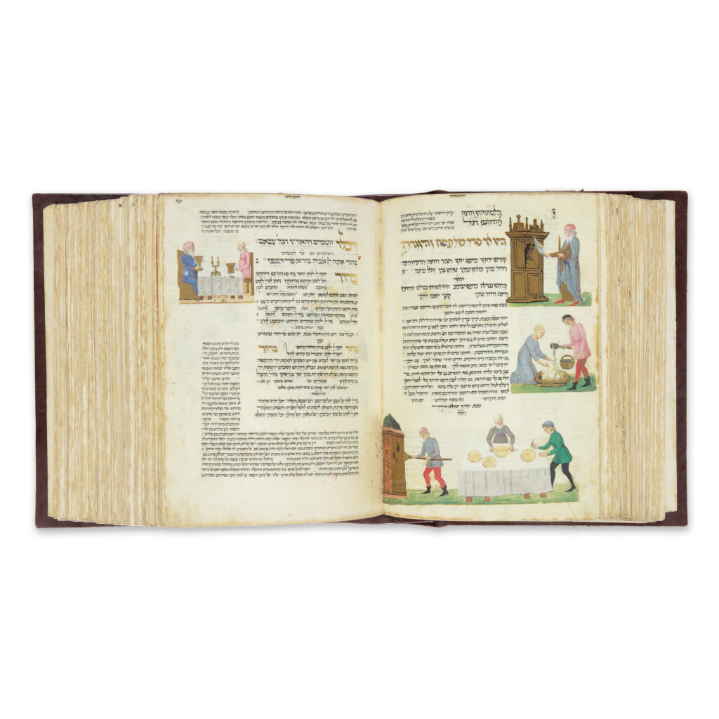 View full screen - View 1 of Lot 32. THE ROTHSCHILD MISCELLANY WITH ACCOMPANYING COMMENTARY VOLUME, JERUSALEM: THE ISRAEL MUSEUM; LONDON: FACSIMILE EDITIONS, 1989.
