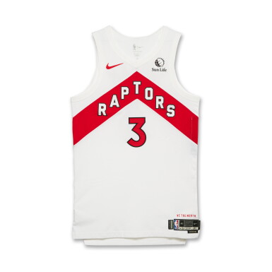 View full screen - View 1 of Lot 37. Brandon Ingram Toronto Raptors 2025-2026 NBA Tip-Off Game Worn Association Edition Jersey | Raptors Debut.