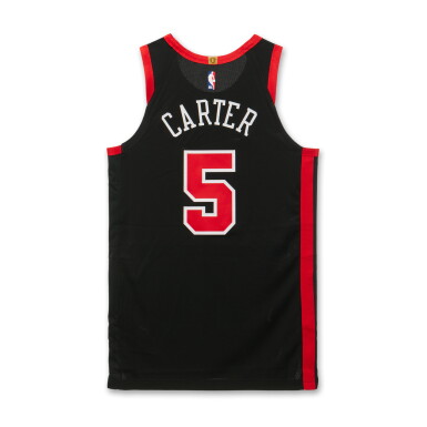 View full screen - View 1 of Lot 215. Jevon Carter Chicago Bulls 2023-2024 Game Issued City Edition Jersey.