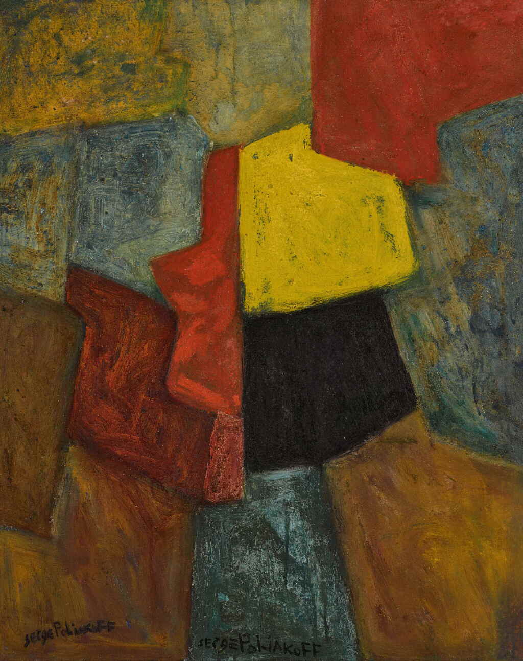 View full screen - View 1 of Lot 380. Composition abstraite.