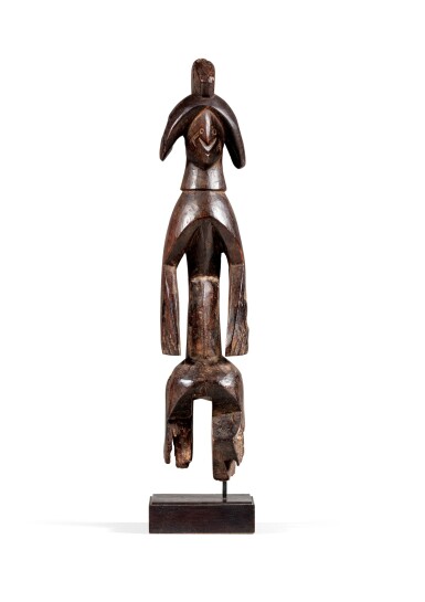 View full screen - View 1 of Lot 114. Statue, Mumuye, Nigeria | Mumuye figure, Nigeria.