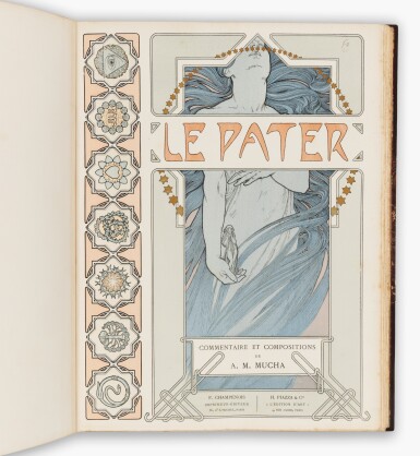 View full screen - View 1 of Lot 451. Mucha, Alphonse | Le Pater, 1899.