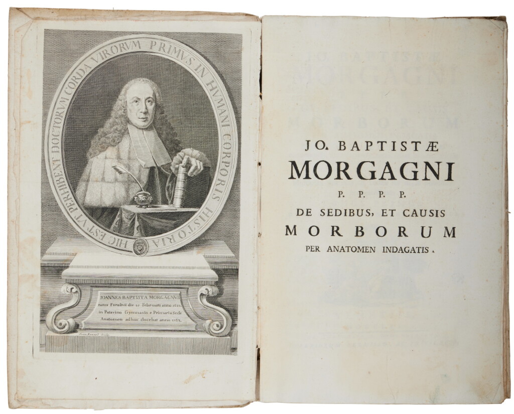 View full screen - View 1 of Lot 1194. Morgagni, Giovanni Battista | De Sedibus et Causis Morborum.