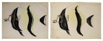 TWO WORKS: ZANCLUS CORNUTUS (MOORISH IDOL)