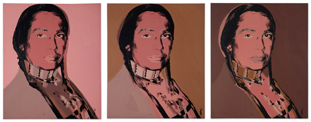View full screen - View 1 of Lot 116. The American Indian (Russell Means).