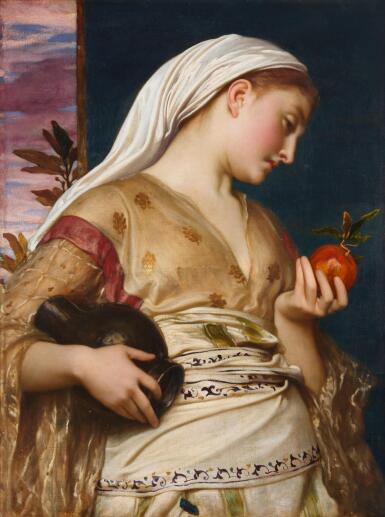 View full screen - View 1 of Lot 109. Lady with a Pomegranate.