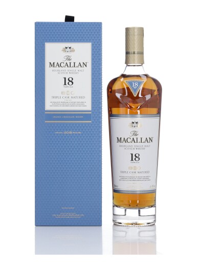 View full screen - View 1 of Lot 29. The Macallan 18 Year Old Triple Cask 43.0 abv NV (1 Bottle 70cl).