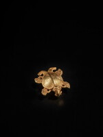 Veraguas Gold Turtle Pendant, circa AD 800 - 1500