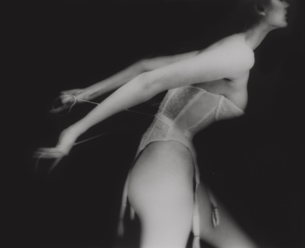 View full screen - View 1 of Lot 35. It's a Cinch: Carmen, New York, Harper's Bazaar, 1951.