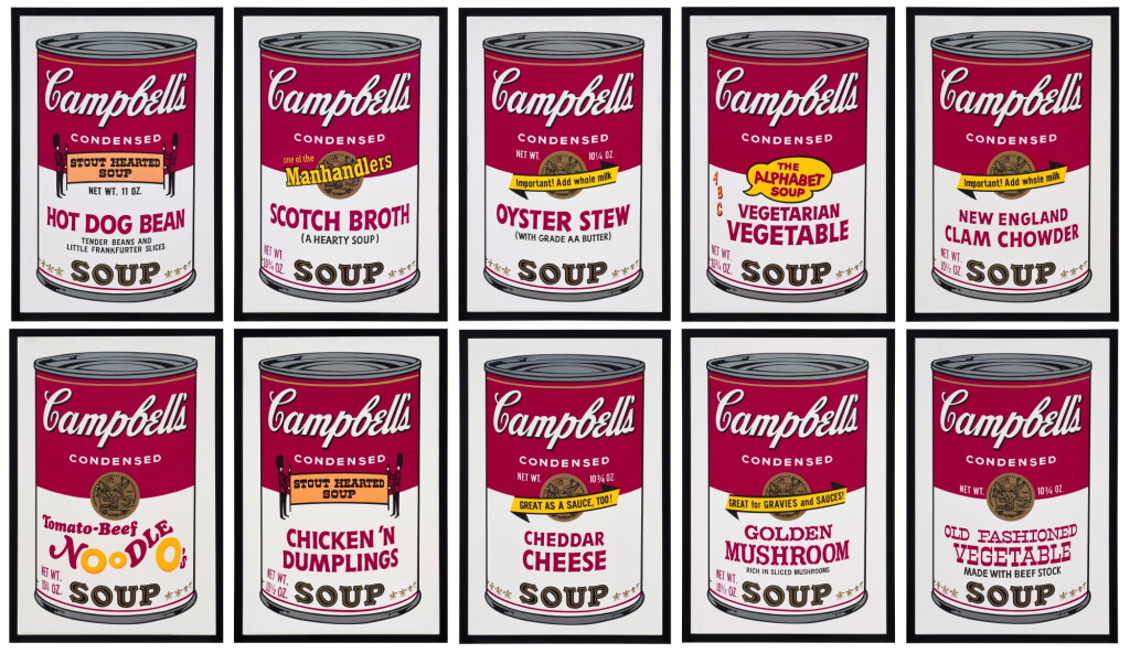 View full screen - View 1 of Lot 34. Andy Warhol 安迪 · 沃荷 | Campbell's Soup II (set of 10) 金寶湯之二(一套十幅).