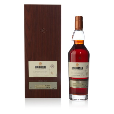 View full screen - View 1 of Lot 209. Knockando Casks of Distinction 32 Year Old #680 47.9 abv 1991 (1 BT 70cl).