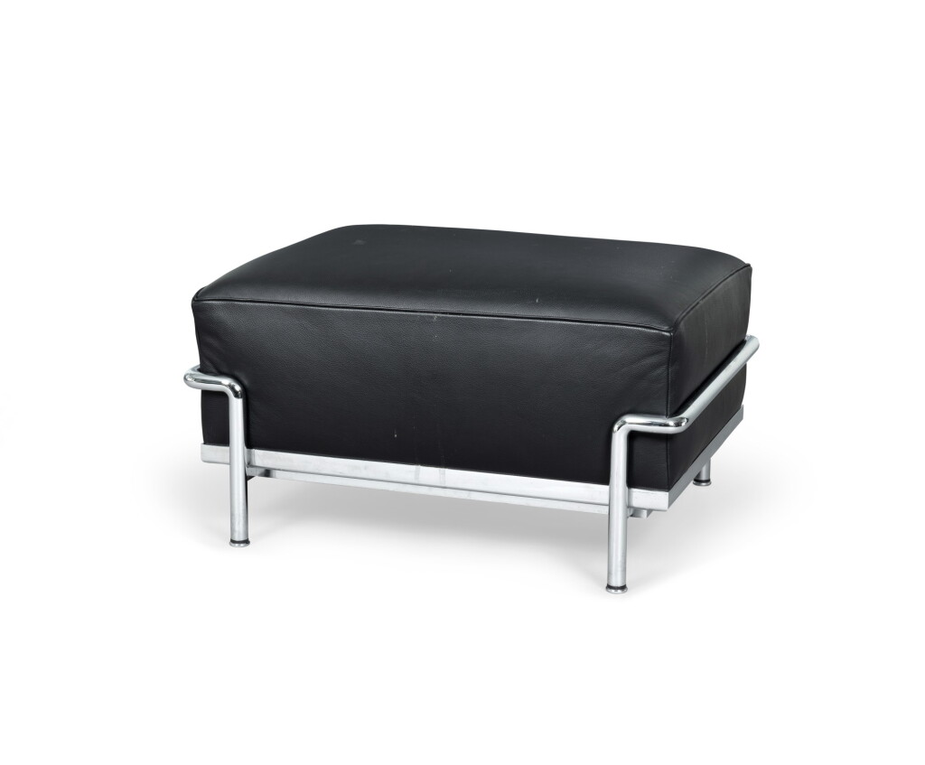 View full screen - View 1 of Lot 2084. Le Corbusier, LC2 ottoman | Le Corbusier, Ottoman LC2.