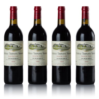View full screen - View 1 of Lot 519. Château Troplong Mondot 1993 (8 BT).