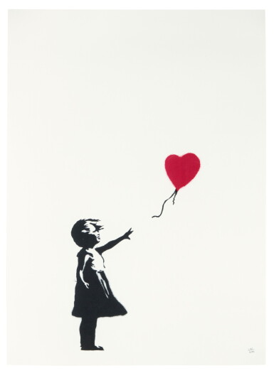 View full screen - View 1 of Lot 86. Girl with Balloon.