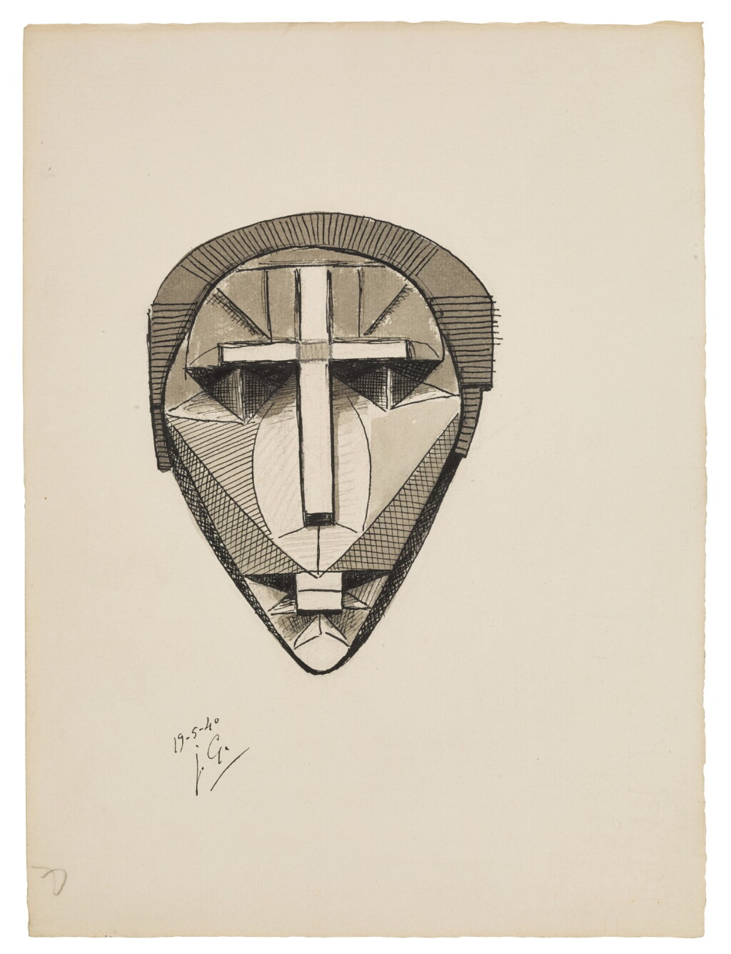 View full screen - View 1 of Lot 5. JULIO GONZÁLEZ | MASQUE.