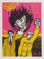 BE REASONABLE, SHEPARD FAIREY X JAMIE REID