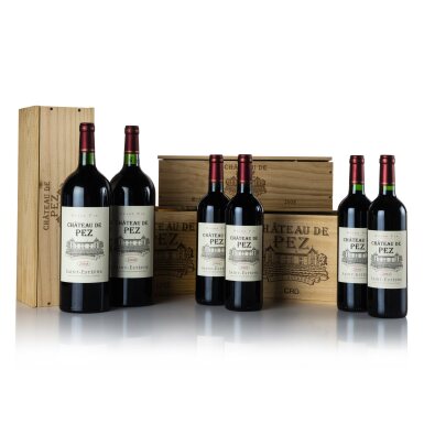 View full screen - View 1 of Lot 164. Château de Pez 2008/2010 (2 MAG, 14 BT).