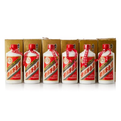 View full screen - View 1 of Lot 9342. 1983-1985年 "飛天牌"貴州茅台酒 Kweichow Flying Fairy Moutai 1983-1985(6 BT27).