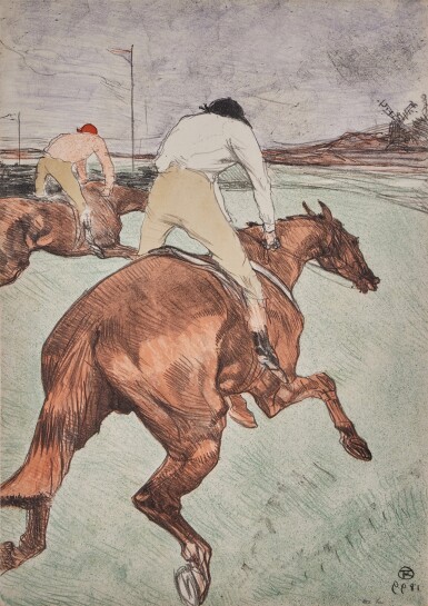 View full screen - View 1 of Lot 64. Le Jockey (Delteil 321; Adriani 345; Wittrock 308).