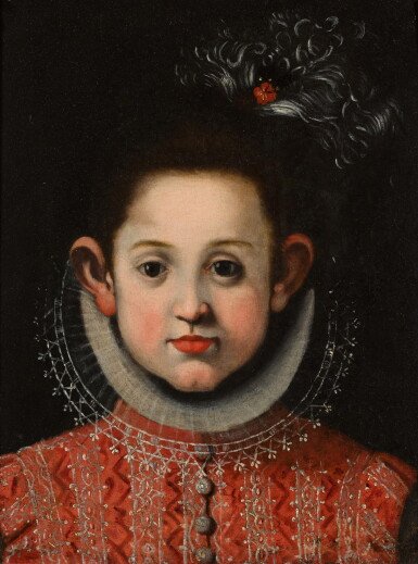 View full screen - View 1 of Lot 19. CENTRAL ITALIAN SCHOOL, 17TH CENTURY | PORTRAIT OF A YOUNG BOY.
