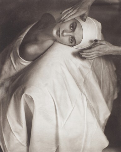 View full screen - View 1 of Lot 93. HORST P. HORST | ‘CARMEN FACE MASSAGE’, NEW YORK, 1946.