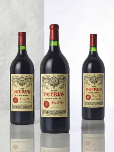 View full screen - View 1 of Lot 8029. Petrus 1982 (6 MAG).