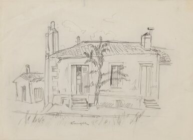 View full screen - View 1 of Lot 575. Léonard Tsuguharu Foujita 藤田嗣治 | Maison 莊園.