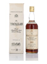 The Macallan 18 Year Old 43.0 abv 1966 (1 BT 75cl)