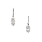 Pair of Diamond Earrings