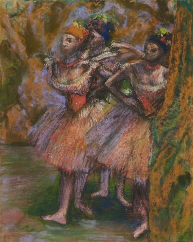 View full screen - View 1 of Lot 142. Trois danseuses.