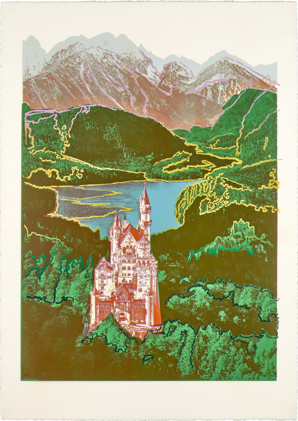 View full screen - View 1 of Lot 25. Neuschwanstein.