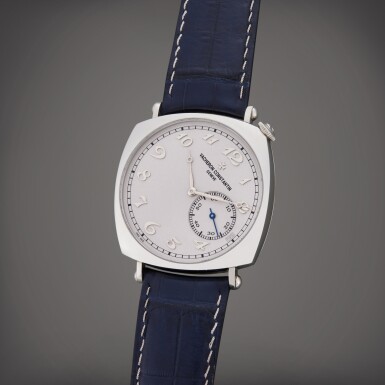 View full screen - View 1 of Lot 41. Reference 82035 Historiques American 1921 'Collection Excellence Platine' | A limited edition platinum wristwatch, Circa 2021.