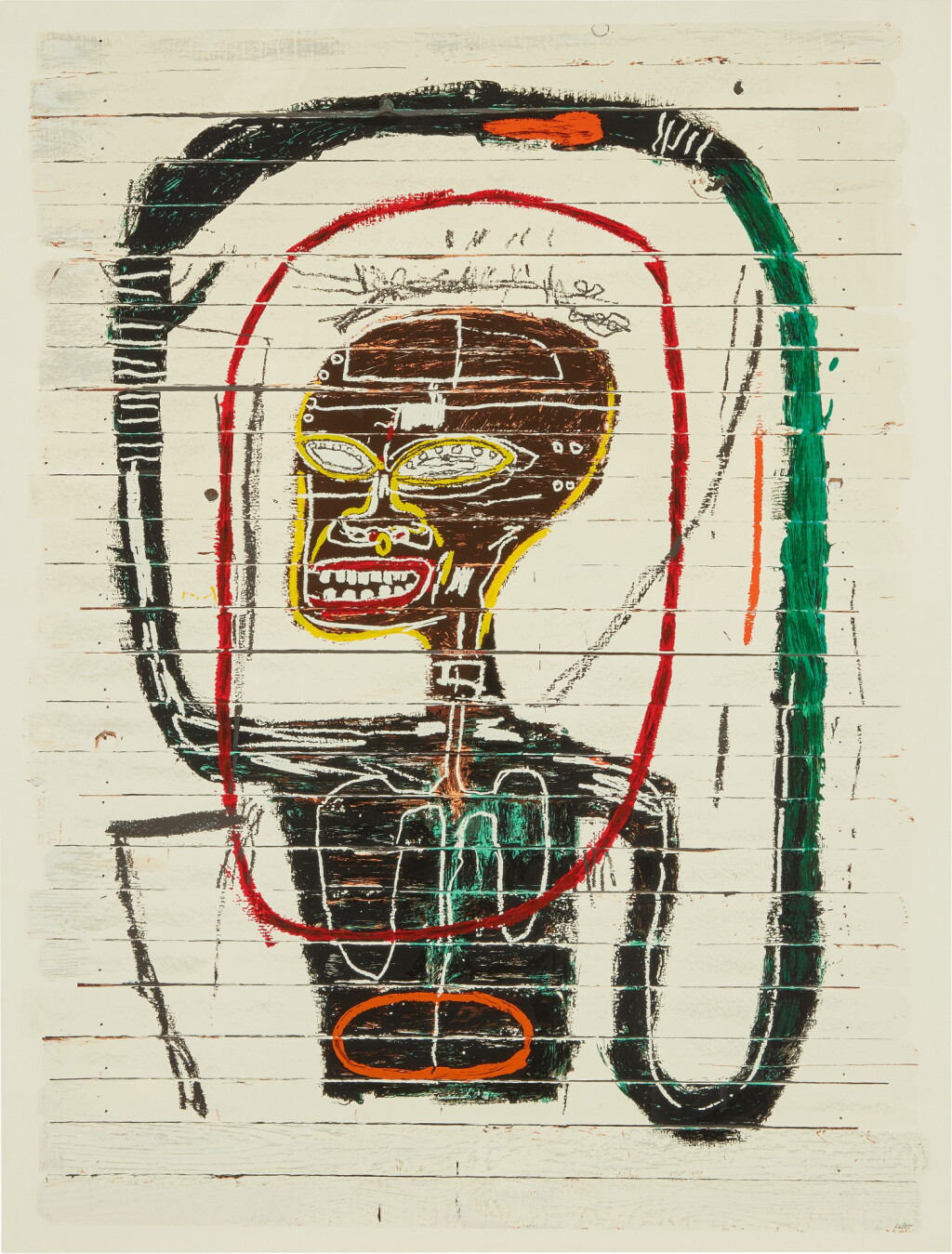 View full screen - View 1 of Lot 50. AFTER JEAN-MICHEL BASQUIAT | FLEXIBLE.