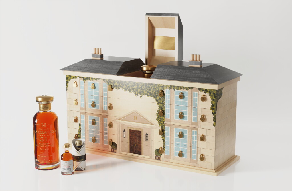 View full screen - View 1 of Lot 29. Christmas at Hazelwood 51 Year Old (1 BT 70cl, 24 BT 5cl).
