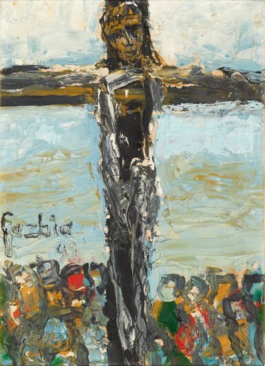 View full screen - View 1 of Lot 54. Untitled (Crucifixion).