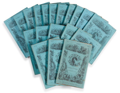 View full screen - View 1 of Lot 168. Dickens, Little Dorrit, 1855-57, first edition, in the original 19/20 parts.