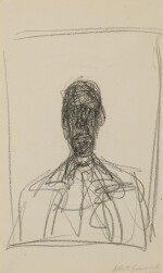 Tête de Diego & Femme lisant (A Double-Sided Work)