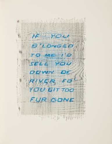 View full screen - View 1 of Lot 195. Sayings from Mark Twain's "Pudd'nhead Wilson" (Engberg & Banach 226-35).