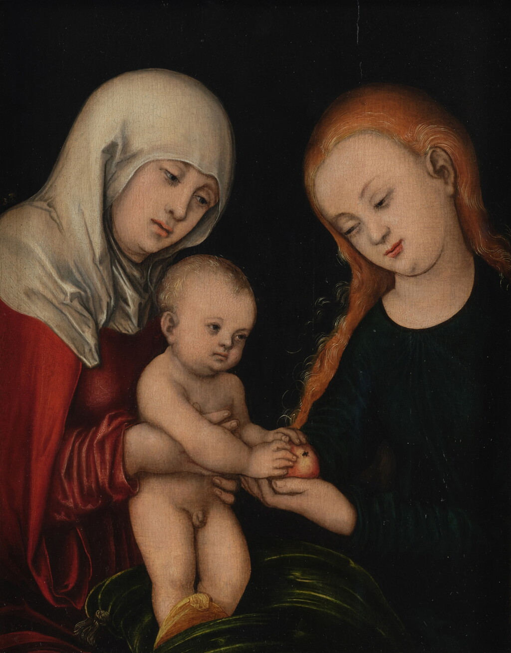 View full screen - View 1 of Lot 57. Virgin and Child With Saint Anne.