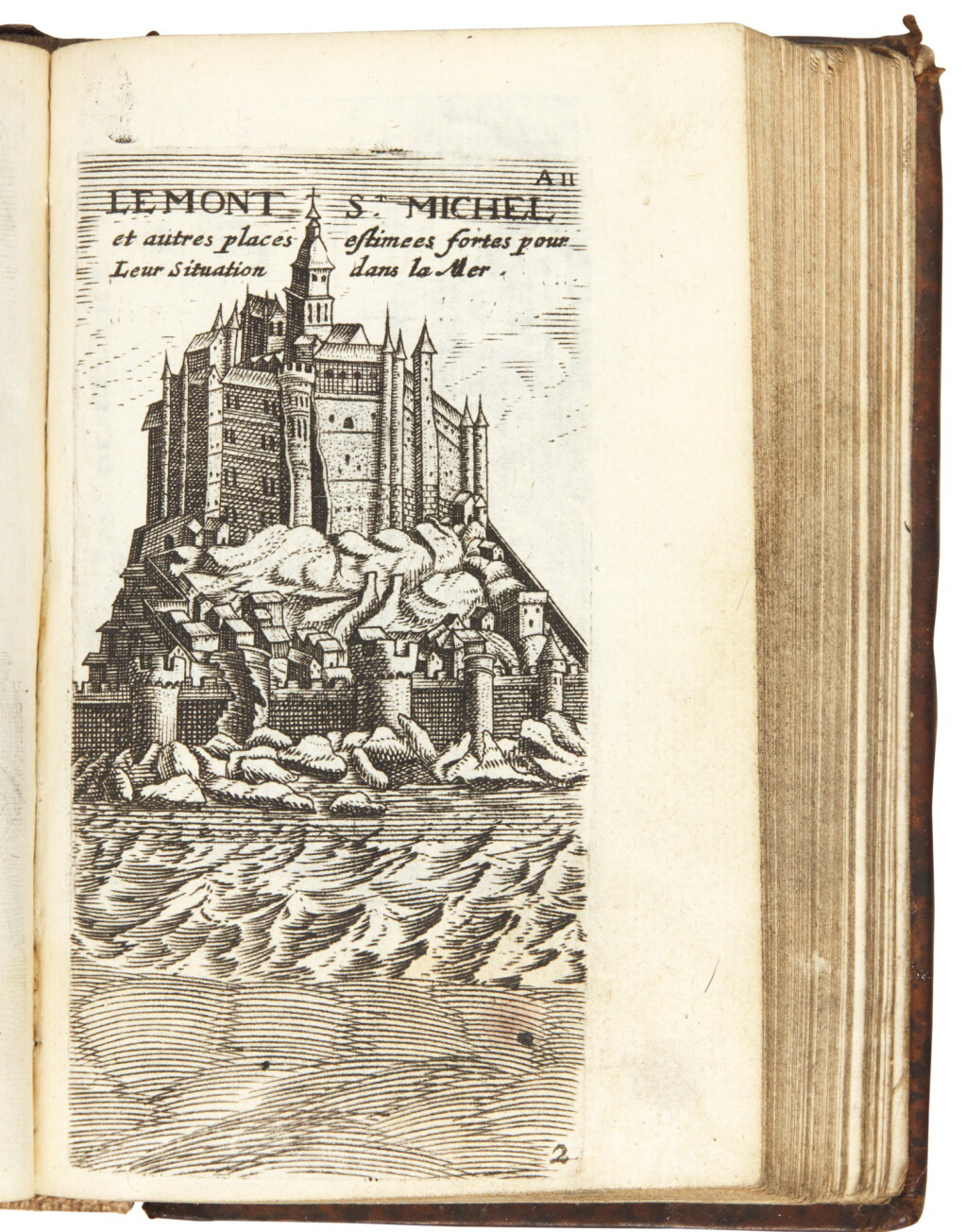 View full screen - View 1 of Lot 179. Fortification, French, nine 17th century works, by Goldman, Fournier, Mallet, Ozanam, Blondel and others.