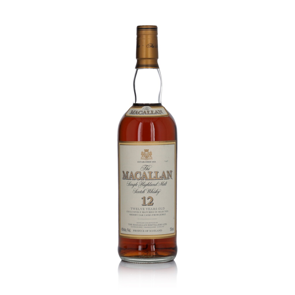 View full screen - View 1 of Lot 14. The Macallan 12 Year Old 43.0 abv NV (1 BT 75cl).