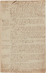Queen Mary I—Coronation | Manuscript account of claims to hereditary rights to offices and duties