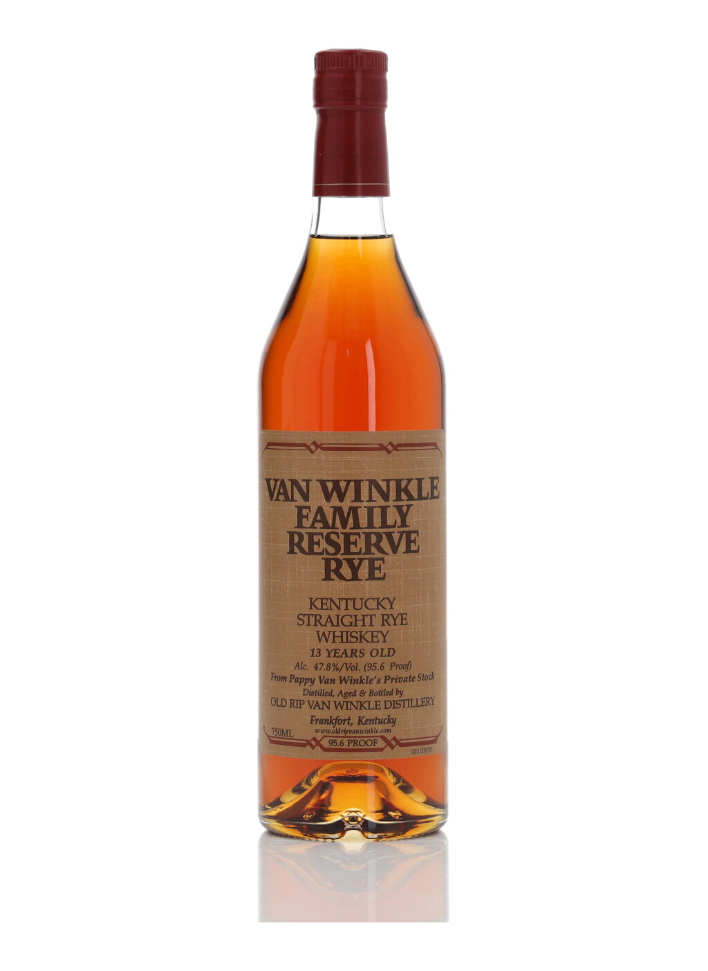 View full screen - View 1 of Lot 107. Van Winkle Family Reserve Rye 13 Year Old 95.6 Proof NV (1 BT 75cl).