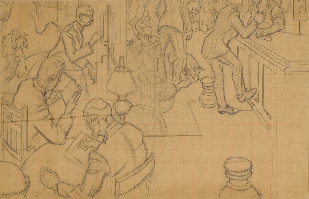 View full screen - View 1 of Lot 49. Study for Leisure and Literature .
