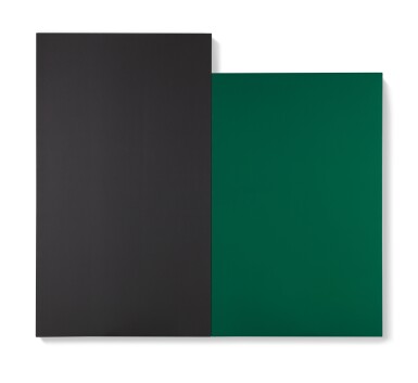 View full screen - View 1 of Lot 127. ELLSWORTH KELLY | BLACK GREEN.