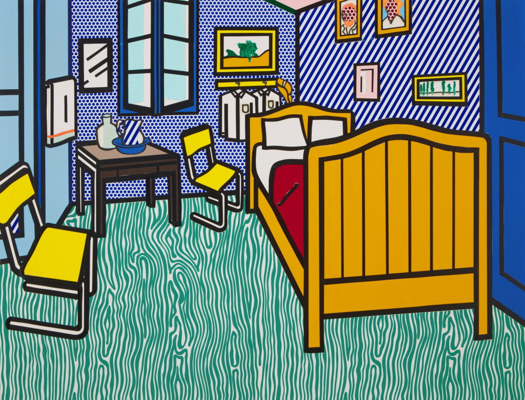 View full screen - View 1 of Lot 107. Bedroom at Arles (Study).