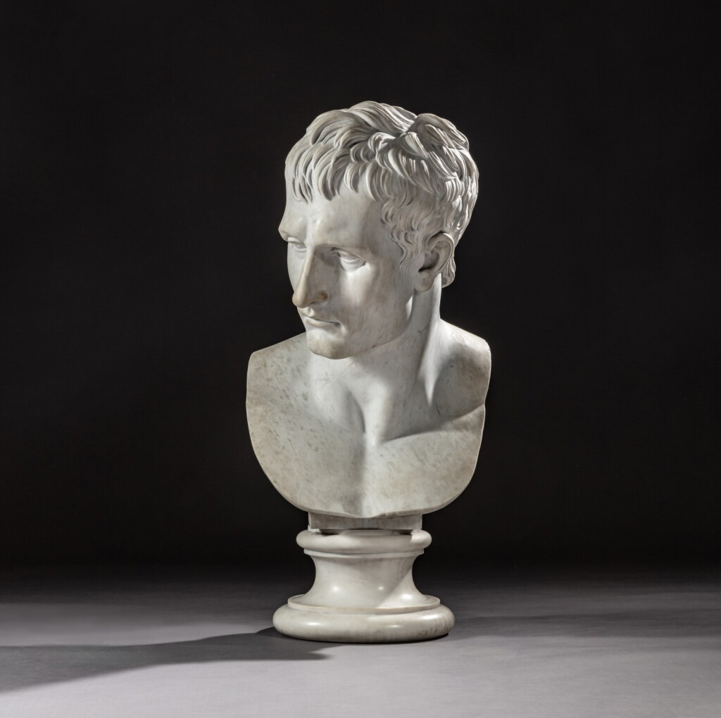 View full screen - View 1 of Lot 54. T. Adrien, after Antonio Canova (1757-1822), Italian or French, 19th century.