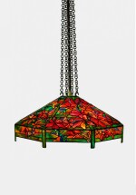 An Important and Rare "Autumn Woodbine" Chandelier